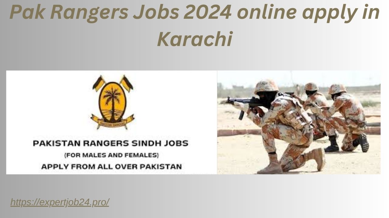 Pak Rangers Jobs 2024 online apply